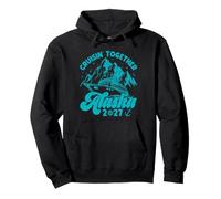 Alaska Cruise 2027 Cruising Together Couple Vacation 2027 Pullover Hoodie