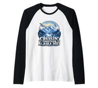 Alaska Cruise 2027 Matching Family Group Vacation Raglan Baseball Tee