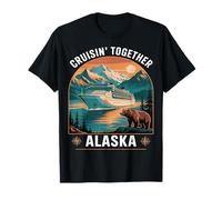 Alaska Cruise Together Vacation Adventure Family Bear Animal T-Shirt