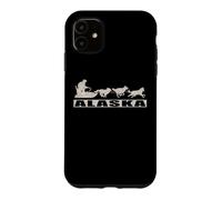 Alaska Dog Sledding Musher Sled Dog Team Alaskan Vacation Case for iPhone 11
