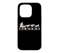 Alaska Dog Sledding Musher Sled Dog Team Alaskan Vacation Case for iPhone 15 Pro