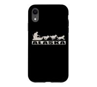 Alaska Dog Sledding Musher Sled Dog Team Alaskan Vacation Case for iPhone XR
