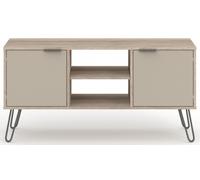 Alaska Driftwood TV Unit with Hairpin Legs