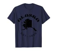 Alaska Est 1959 Retro Vintage US State of Alaska T-Shirt