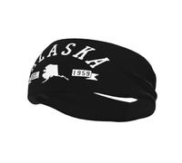 Alaska Est 1959 Sport Headbands Unisex Non-Slip Wicking Sport Headbands