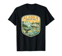 Alaska Expedition Crew Patch Matching Family Alaska Cruise T-Shirt