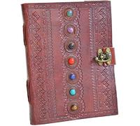 ALASKA EXPORTS Leather Journal Notebook for Men & Women - Vintage Handmade Leather Diary Journal | Unlined Writing Sketchbook | Travel Diary | Old Looking Diaries (Brown)