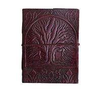 ALASKA EXPORTS Vintage Leather Journal Handmade Unlined Notebook | Leather Writing Journal Sketchbook | Old Fashioned Travel Diary Notebook for Men & Women | Vintage Gift (Brown)