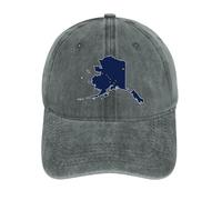 Alaska Flag Map Vintage Baseball Cap Golf Dad Hats Adjustable SnapBack Cap for Men Women Sports Outdoor