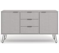 Alaska Grey Medium Sideboard with Hairpin Legs - 2 Doors