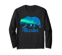 Alaska Grizzly Polar Bear Arctic Nature Winter Long Sleeve T-Shirt