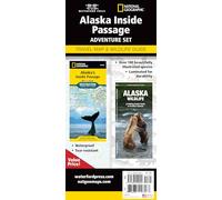 Alaska Inside Passage Adventure Set: Map & Naturalist Guide