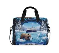 Alaska Is Always A Good Idea Laptop Sleeve Case Waterproof Sleeve for Laptops messenger bags for Travel Business with Strap Handle, 13 14 15.6 inch