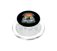 Alaska Is Calling And I Moose Go Retro Vintage PopSockets PopGrip for MagSafe