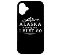 Alaska is calling and I must go North Nature Design Case for iPhone 16 Plus