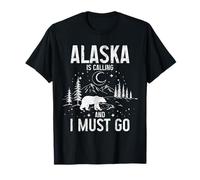 Alaska is Calling and I Must Go Vintage Souvenir T-Shirt