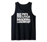 Alaska King Crab Big Pots Catch Bigger Legend Tank Top