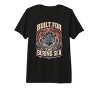 Alaska King Crab Fisherman Built for The Bering Sea Premium T-Shirt