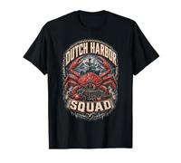 Alaska King Crab Fisherman Dutch Harbour Squad T-Shirt