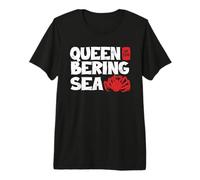 Alaska King Crab Queen of The Bering Sea Premium T-Shirt