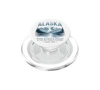 Alaska Mountains Lake Beautiful Nature PopSockets PopGrip for MagSafe
