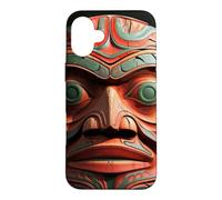 Alaska Native American Art Tlingit Eagle Tribal Bear Case for iPhone 16 Plus