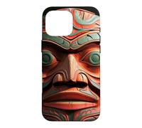 Alaska Native American Art Tlingit Eagle Tribal Bear Case for iPhone 16 Pro Max