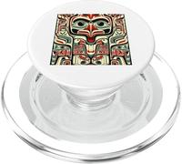 Alaska Native American Art Tlingit Eagle Tribal Bear PopSockets PopGrip for MagSafe