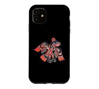 Alaska Native American Art Tlingit Haida Eagle Tribal Case for iPhone 11