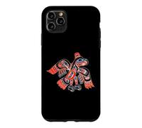 Alaska Native American Art Tlingit Haida Eagle Tribal Case for iPhone 11 Pro Max