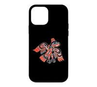 Alaska Native American Art Tlingit Haida Eagle Tribal Case for iPhone 12 mini