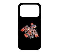 Alaska Native American Art Tlingit Haida Eagle Tribal Case for iPhone 17 Pro