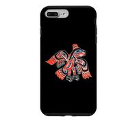 Alaska Native American Art Tlingit Haida Eagle Tribal Case for iPhone 7 Plus/8 Plus