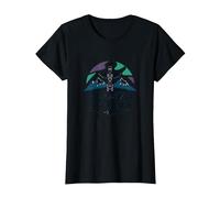 Alaska Native: Totem Spirit Mountains Wildlife Heritage T-Shirt, Women, Black, S