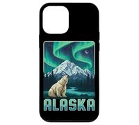 Alaska Polar Bear Mountain Northern Lights Case for iPhone 12 mini