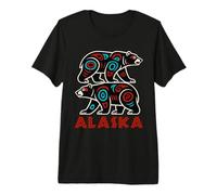 Alaska Polar Bear Northwest Coast Native Premium T-Shirt