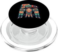 Alaska, Raven Haida Tribal Art, Native American Totem PopSockets PopGrip for MagSafe