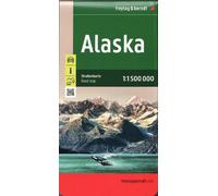 Alaska Road map :1,500,000 by Freytag Berndt Folded Book