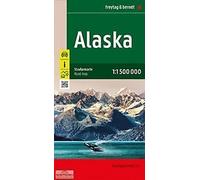 Alaska Road map 1500000 by Freytag Berndt 9783707921816 NEW Sheet map folded
