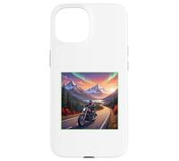 Alaska Road Trip Biker Case for iPhone 15