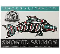 Alaska Smokehouse Smoked Salmon Fillet, 8 Ounce Gift Box