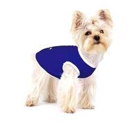 Alaska State Flag Print Small Dog Clothes Pet Vest, Soft Cotton Sleeveless T-Shirts Breathable Pet Tank Top Apparel For Puppies And Cats