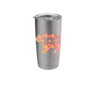 Alaska State Pride Proud Alaskan Pink Grizzly Bear Stainless Steel Insulated Tumbler