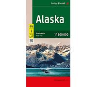 Alaska, Straßenkarte 1:1.500.000, freytag & berndt - Czech Language Map NEW Ien