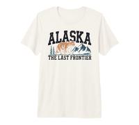 Alaska The Last Frontier Alaskan Denali Anchorage Wilderness Premium T-Shirt