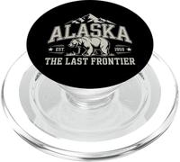 Alaska The Last Frontier Est 1959 Bear Mountain Souvenir PopSockets PopGrip for MagSafe