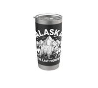Alaska The Last Frontier EST. 1959 Bear Mountain Stainless Steel Insulated Tumbler