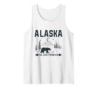 Alaska The Last Frontier Nature Lover Vintage Souvenir Tank Top