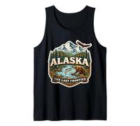 Alaska The Last Frontier Souvenir Memorabilia Proud Alaskan Tank Top