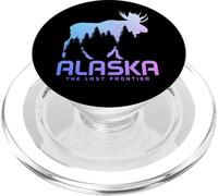 Alaska The Last Frontier Vintage Moose Souvenir PopSockets PopGrip for MagSafe